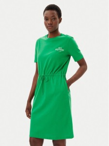 Tommy Hilfiger Sukienka codzienna WW0WW45529 Zielony Regular Fit