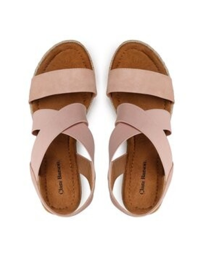 Clara Barson Espadryle WS2189-26 Różowy