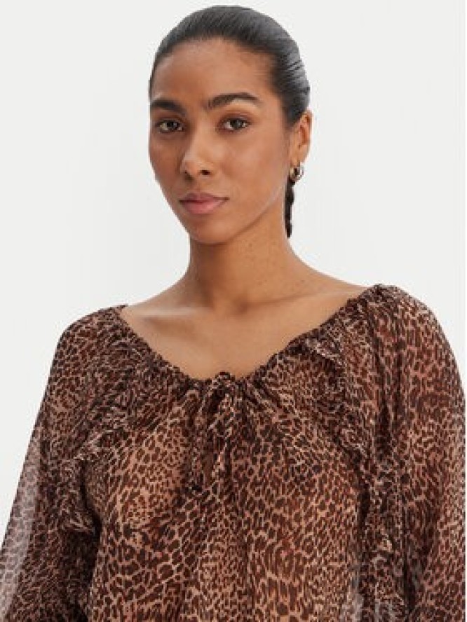 Morgan Bluzka 261-OWAY.F Brązowy Relaxed Fit