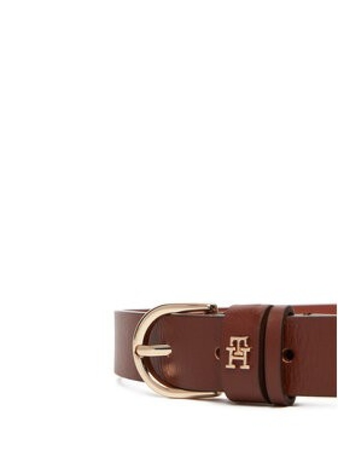 Tommy Hilfiger Pasek Damski Essential Effortless 2.5 Go AW0AW16836 Brązowy