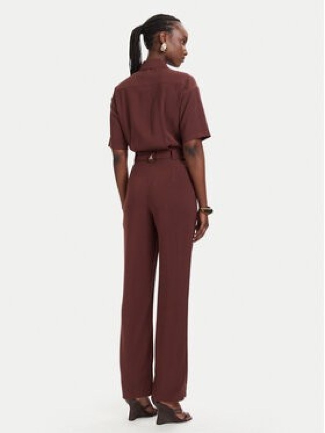 Patrizia Pepe Kombinezon 2T0099/A573-B887 Brązowy ciemny Regular Fit