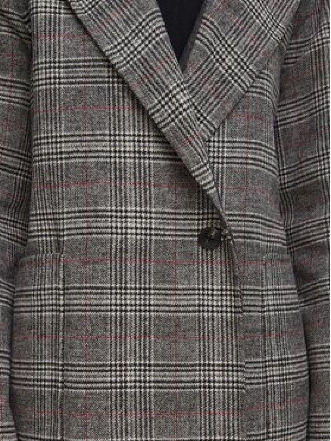 Tommy Hilfiger Płaszcz wełniany WW0WW51526 Szary Regular Fit