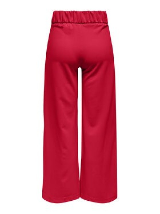 JDY Spodnie materiałowe Geggo 15208430 Czerwony Wide Leg