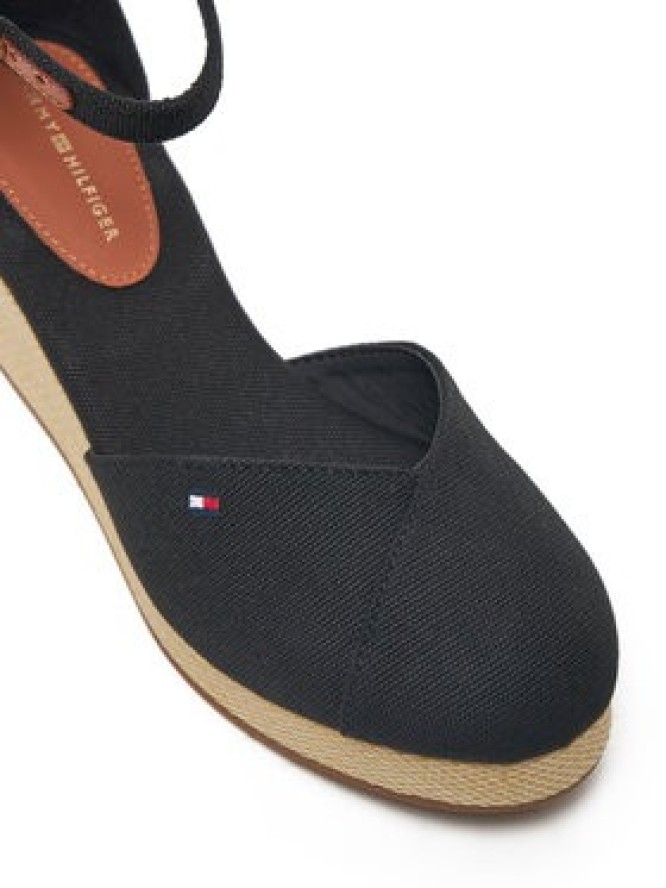 Tommy Hilfiger Espadryle FW0FW08657 Czarny