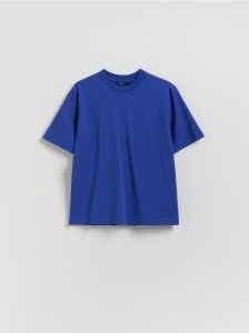 Bawełniany t-shirt - granatowy