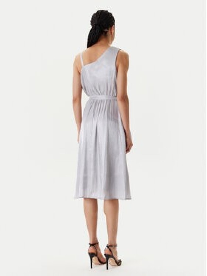 Fracomina Sukienka koktajlowa FQ25SD2009W797T4 Srebrny Regular Fit