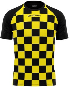 Koszulka sportowa Givova Dama żółto-czarna