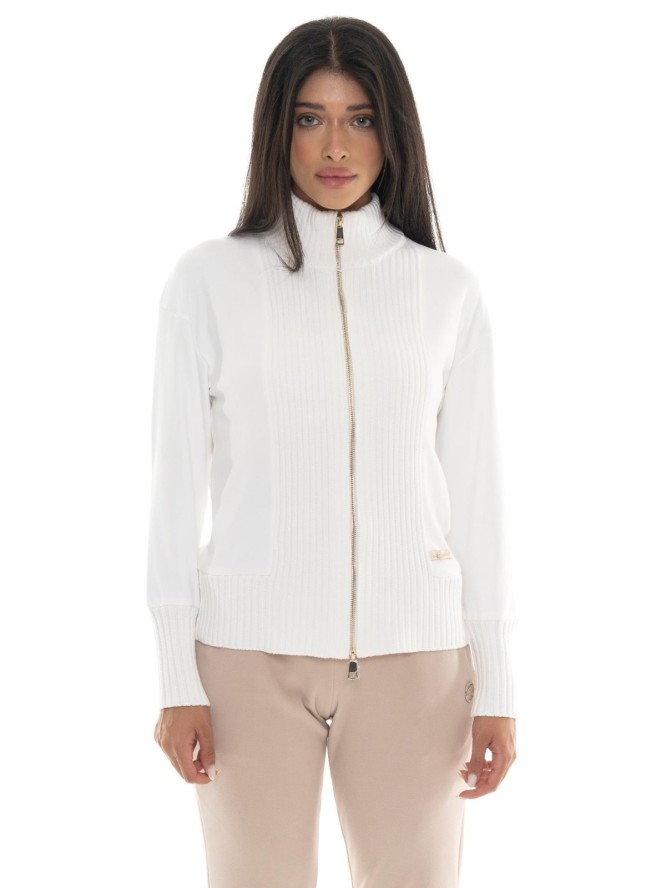 Bluza damska Leone 1947 Apparel Warm Touch na zamek z dzianiny na zimę