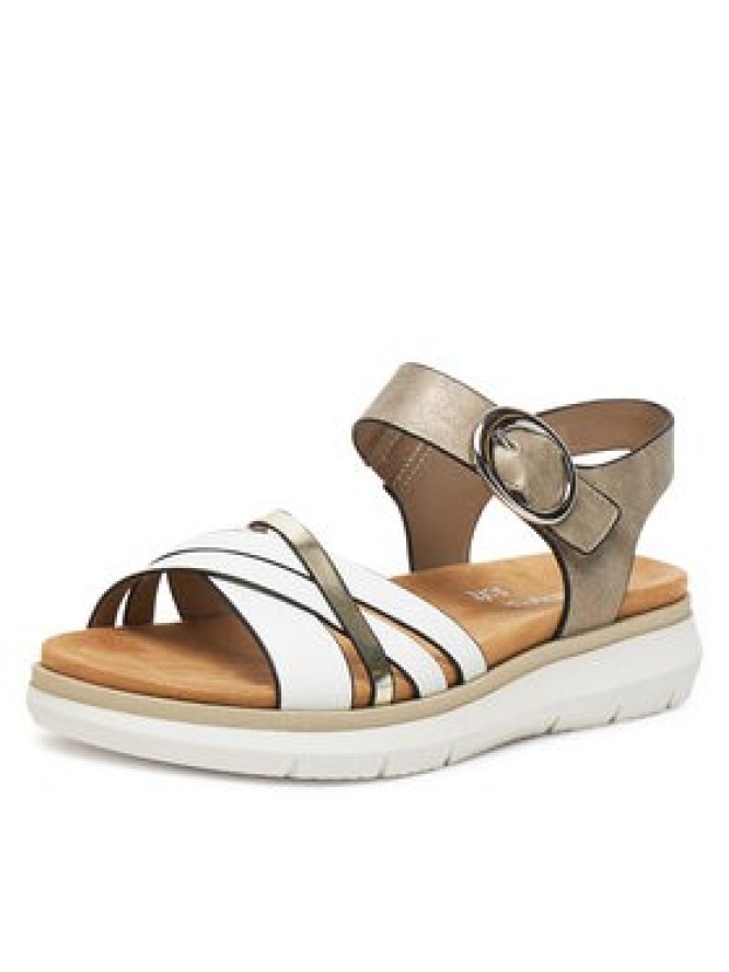 Remonte Sandały D2K55-90 Biały