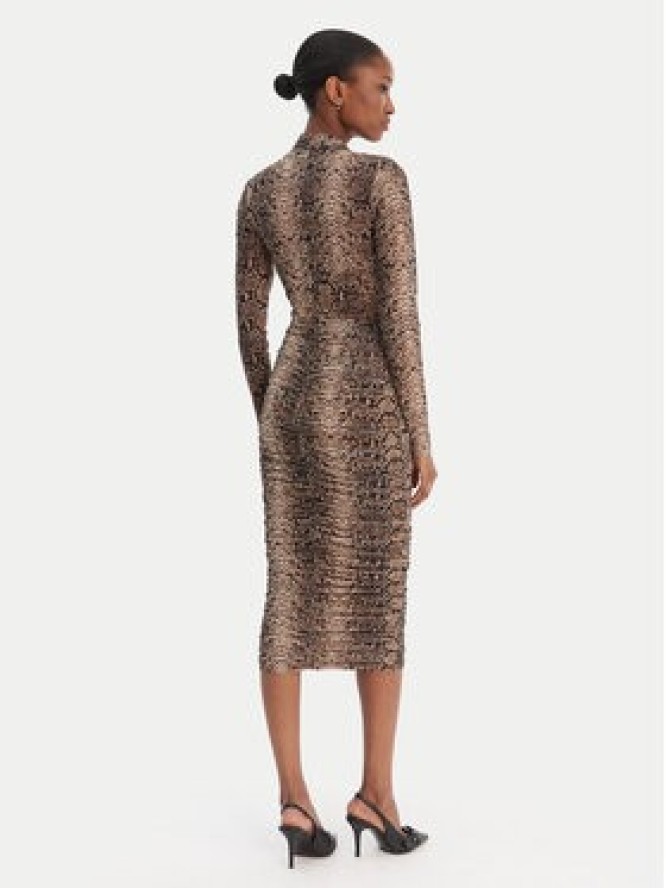 Bardot Sukienka koktajlowa Aliyah 56305DB4 Brązowy Slim Fit