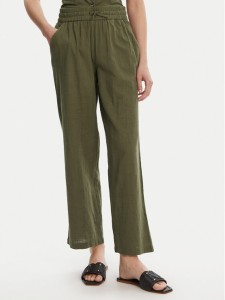 Vero Moda Spodnie materiałowe Caia 10333796 Zielony Wide Leg