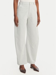 Eleh Spodnie materiałowe SS260146 Błękitny Regular Fit