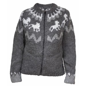 Damski sweter z wełny Karlslund Tölta