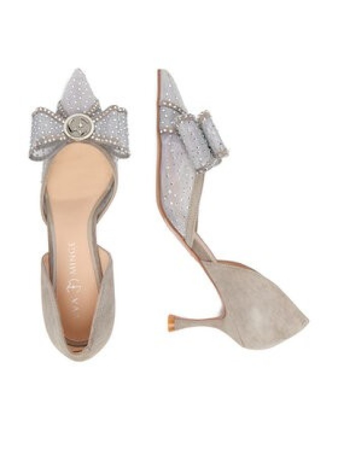 Eva Minge Szpilki EO-AVA-78096-202 Szary