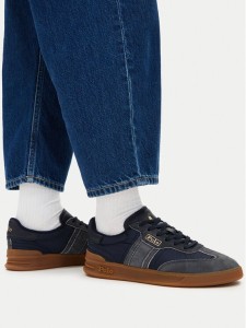 Polo Ralph Lauren Sneakersy 804P04919005 Granatowy