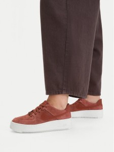 Nike Sneakersy Af1 Sage Low AR5339 204 Czerwony ciemny