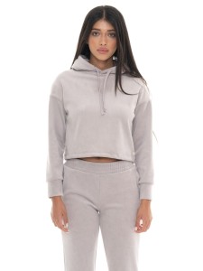 Leone 1947 Glam Winter damskie bluzy z aksamitu wciągane