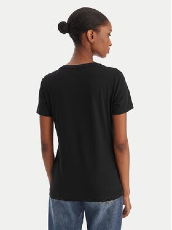 BOSS T-Shirt Elove 50554696 Czarny Slim Fit