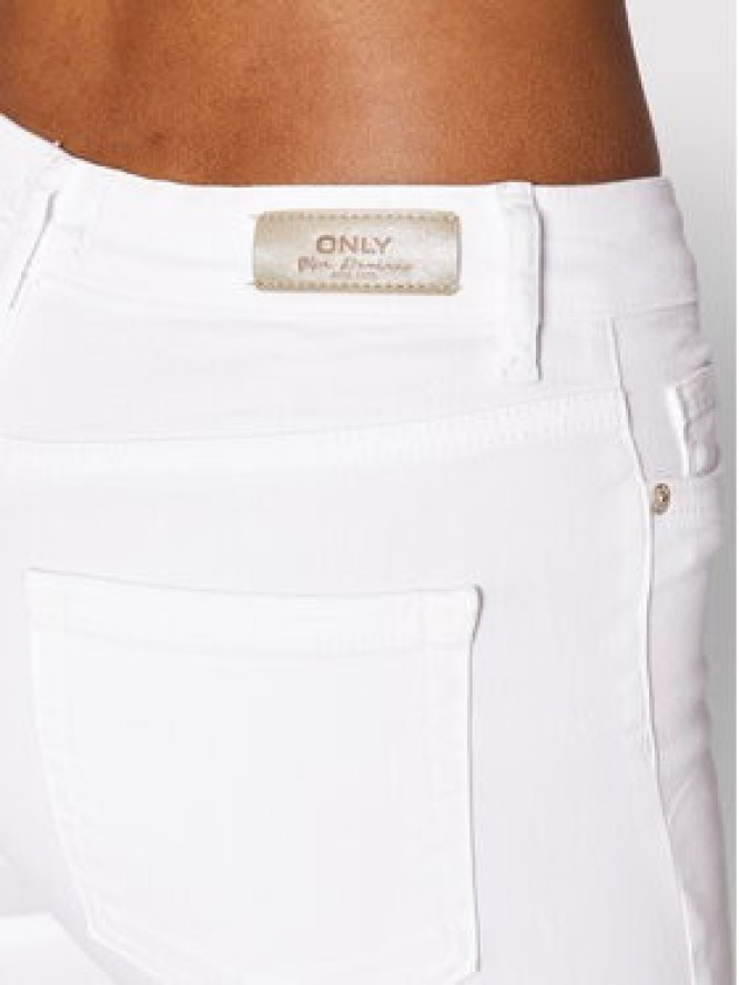 ONLY Jeansy Blush 15155438 Biały Skinny Fit