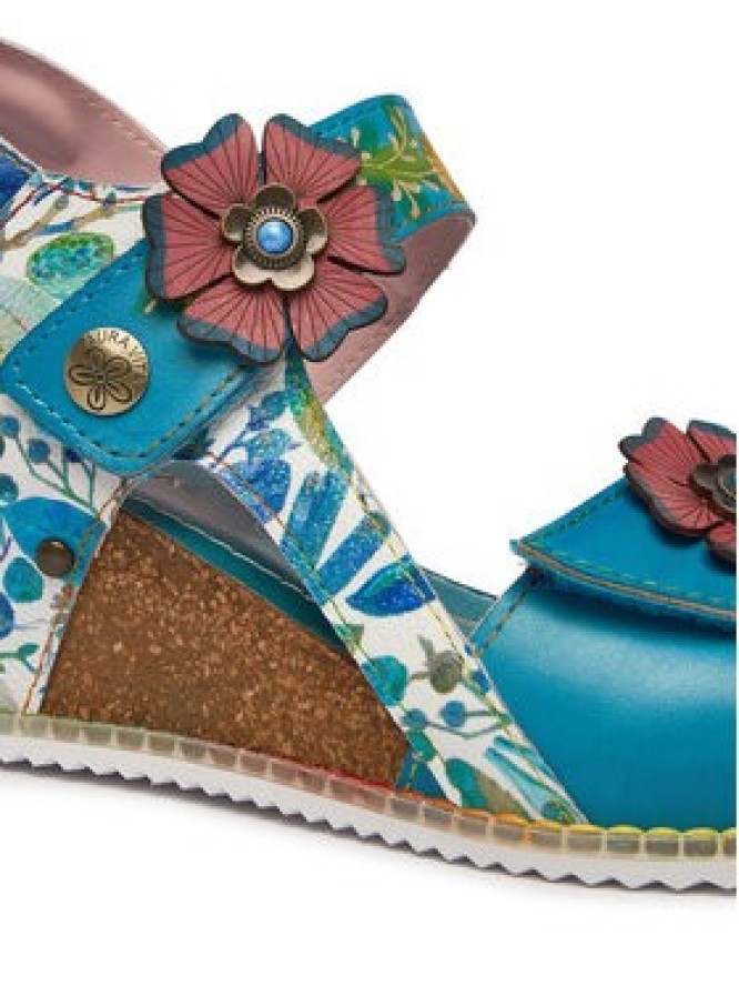 Laura Vita Sandały Bonito 38 Niebieski