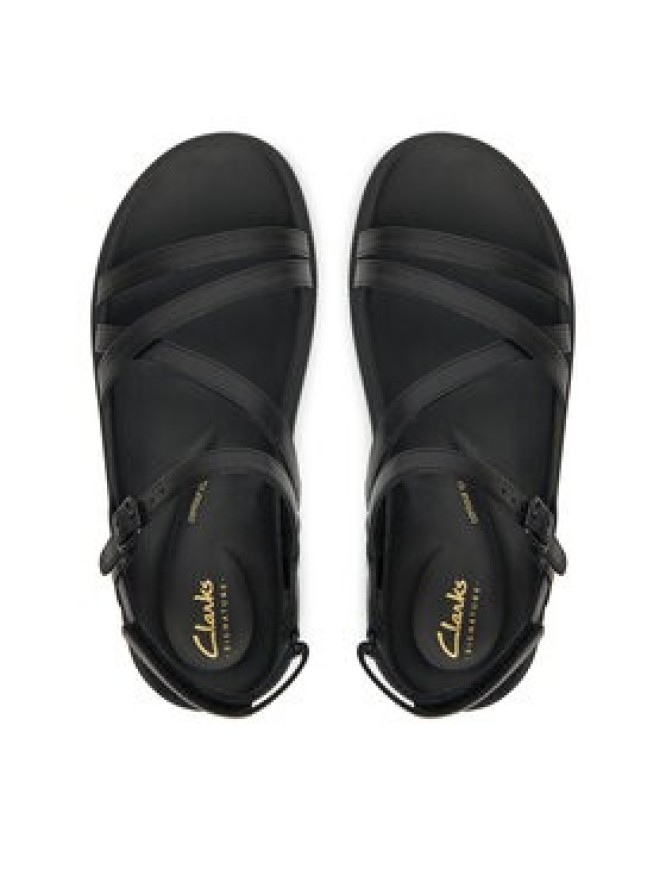 Clarks Sandały Aristella Rose 26181259 Czarny