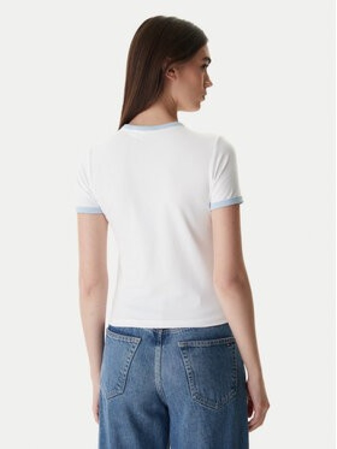 Guess Jeans T-Shirt W6RI16 J1314 Biały Regular Fit