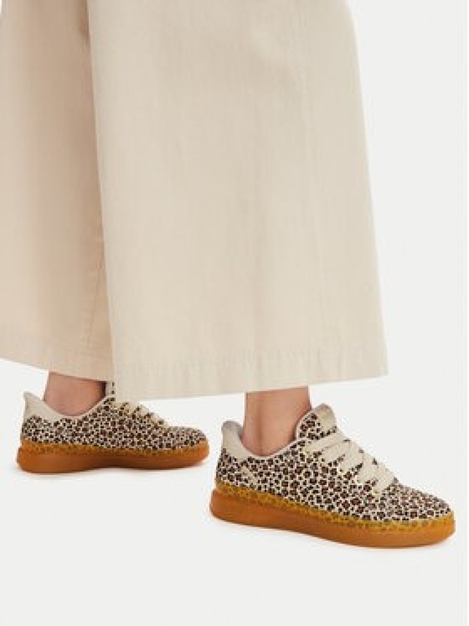 Skechers Sneakersy Snoop Dogg: Courtside - Nature Girlz 186104/NAT Brązowy