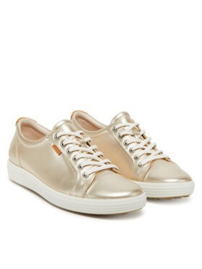 ECCO Sneakersy Soft 7 43000361160 Złoty