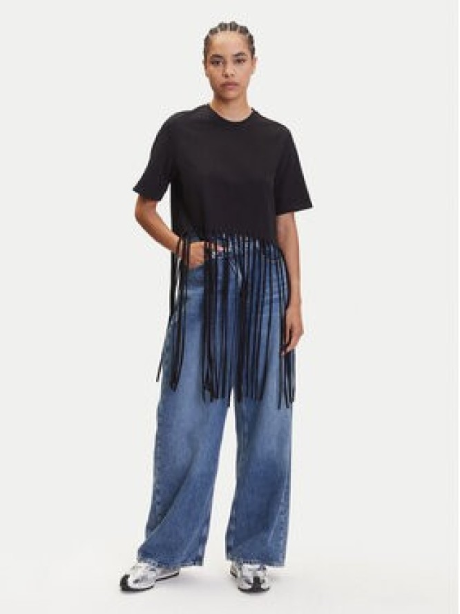 ONLY T-Shirt Zinna 15325262 Czarny Regular Fit