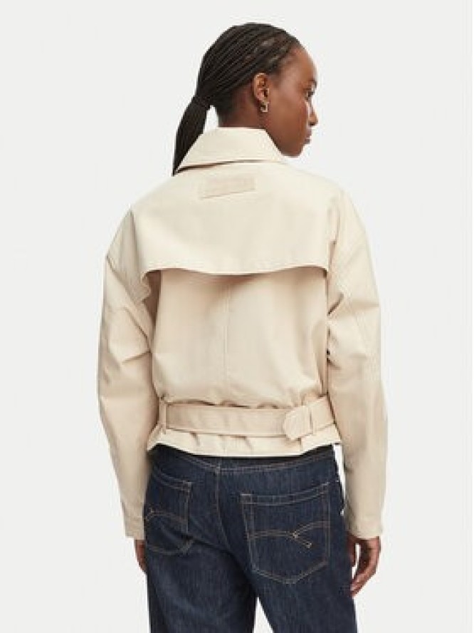 Tommy Jeans Trencz DW0DW22322 Beżowy jasny Relaxed Fit