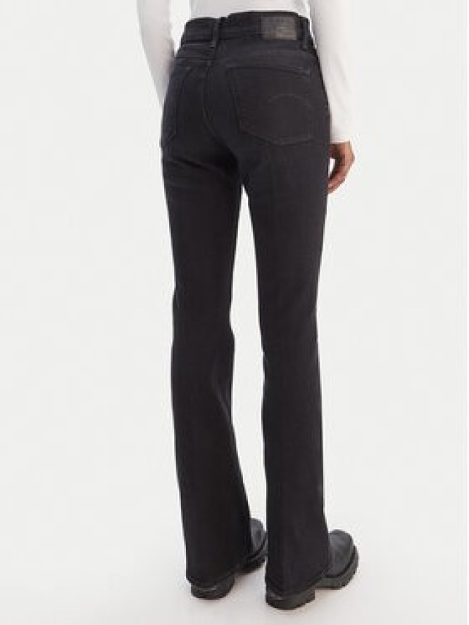G-Star Raw Jeansy D21290-A634 Czarny Flare Fit