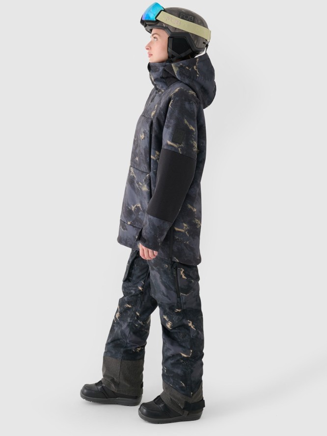 4F Kurtka snowboardowa membrana 8000 damska - czarna XL