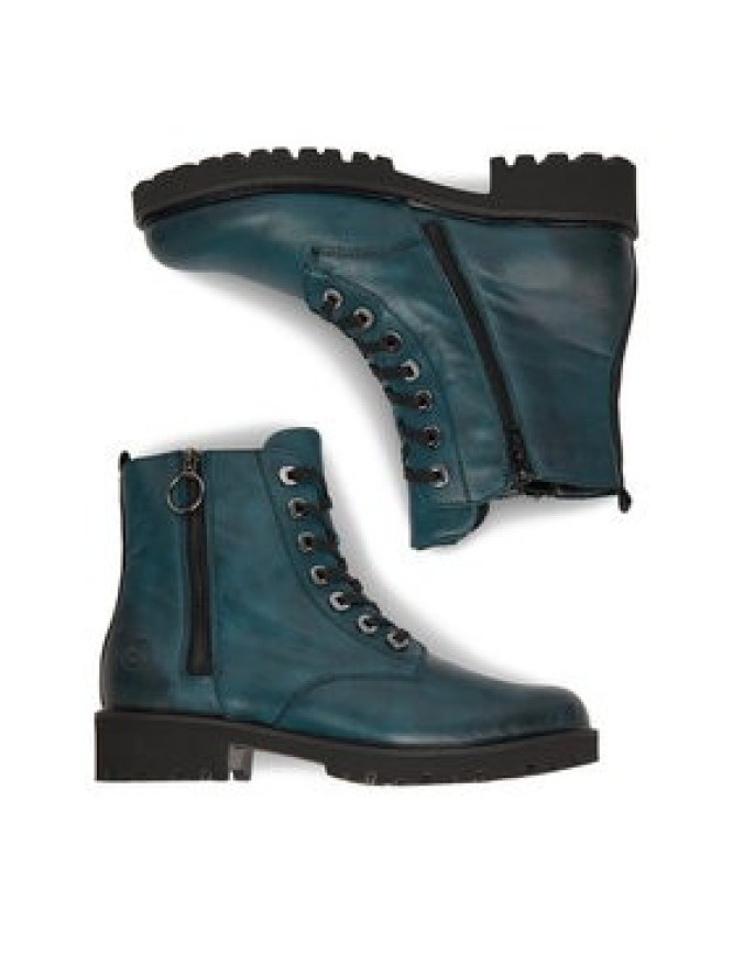 Remonte Trzewiki D8671-12 Turkusowy