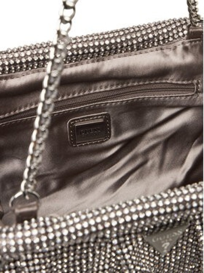 Guess Torebka Zalina Mini HWRY93 50710 Srebrny