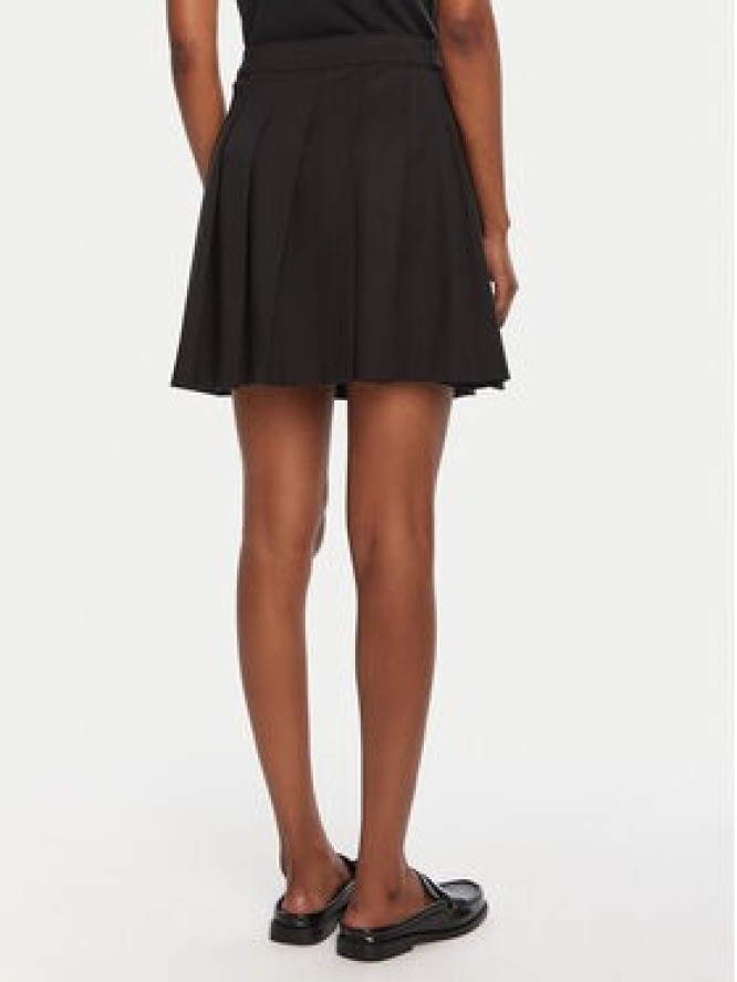 Tommy Hilfiger Spódnica plisowana Timeless WW0WW48354 Czarny Regular Fit