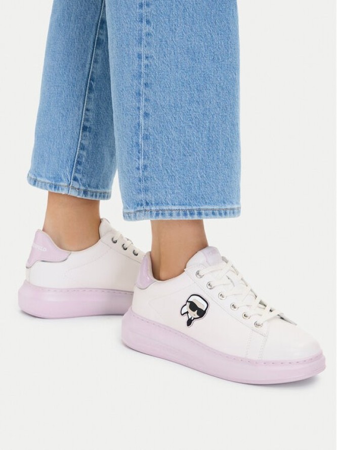 KARL LAGERFELD Sneakersy Kapri KL62530P Biały