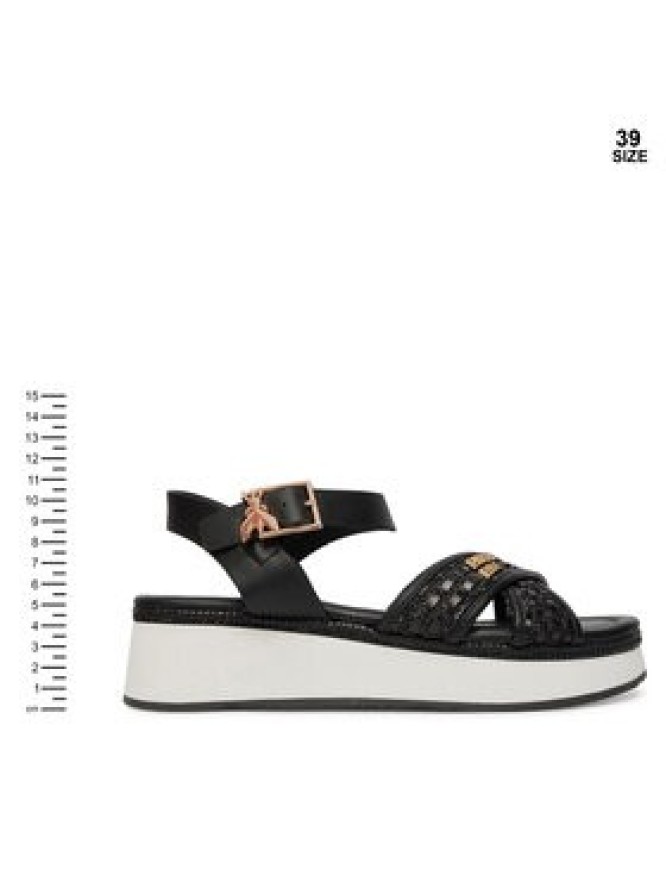 Patrizia Pepe Sandały PPJ392/31 Czarny