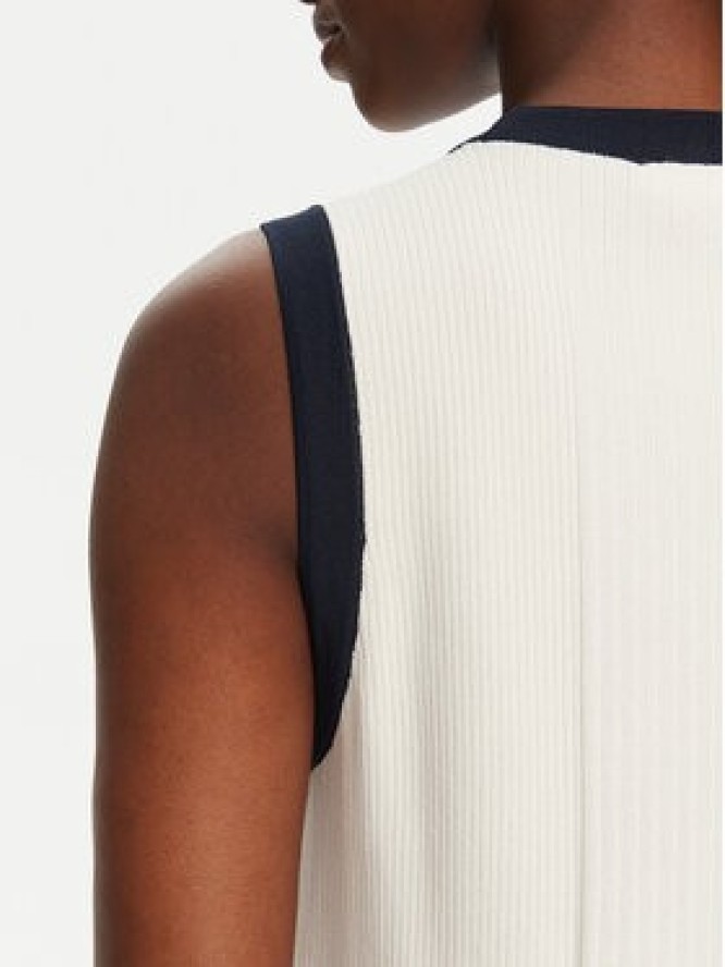 Liu Jo Sport Sweter TA5092 MS022 Biały Regular Fit