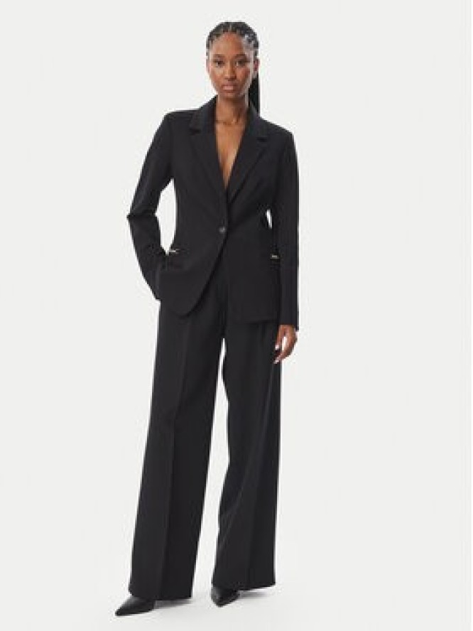 Guess Marynarka W6BN08 K6806 Czarny Slim Fit