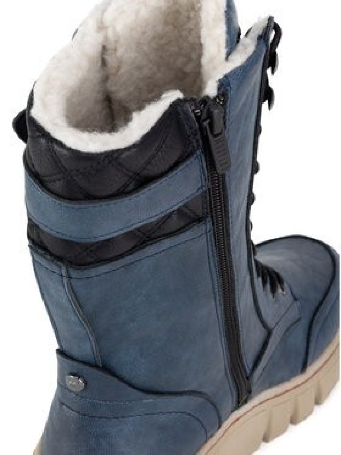 Mustang Kozaki 1499-605 Niebieski