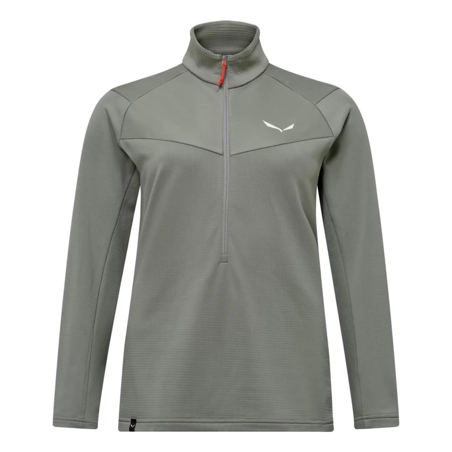 Damski polar 1/2 zip Salewa Puez Cammino