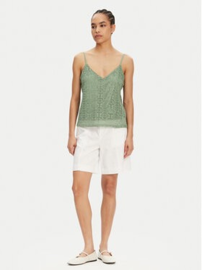 Vero Moda Top Maya 10325031 Zielony Regular Fit