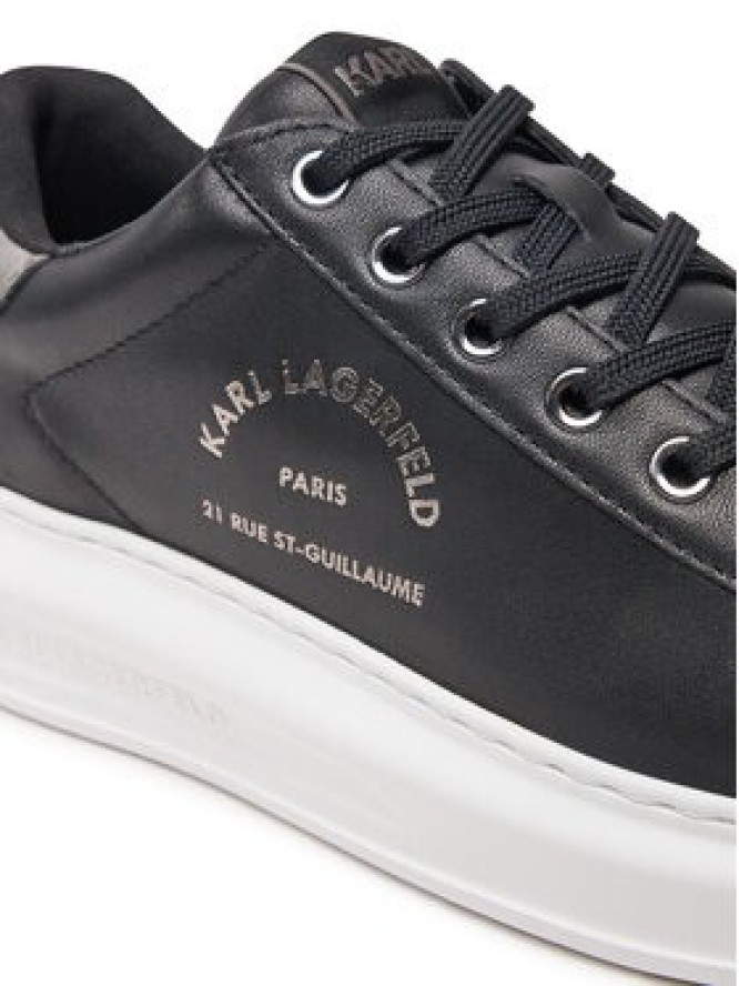 KARL LAGERFELD Sneakersy KL62538K Czarny