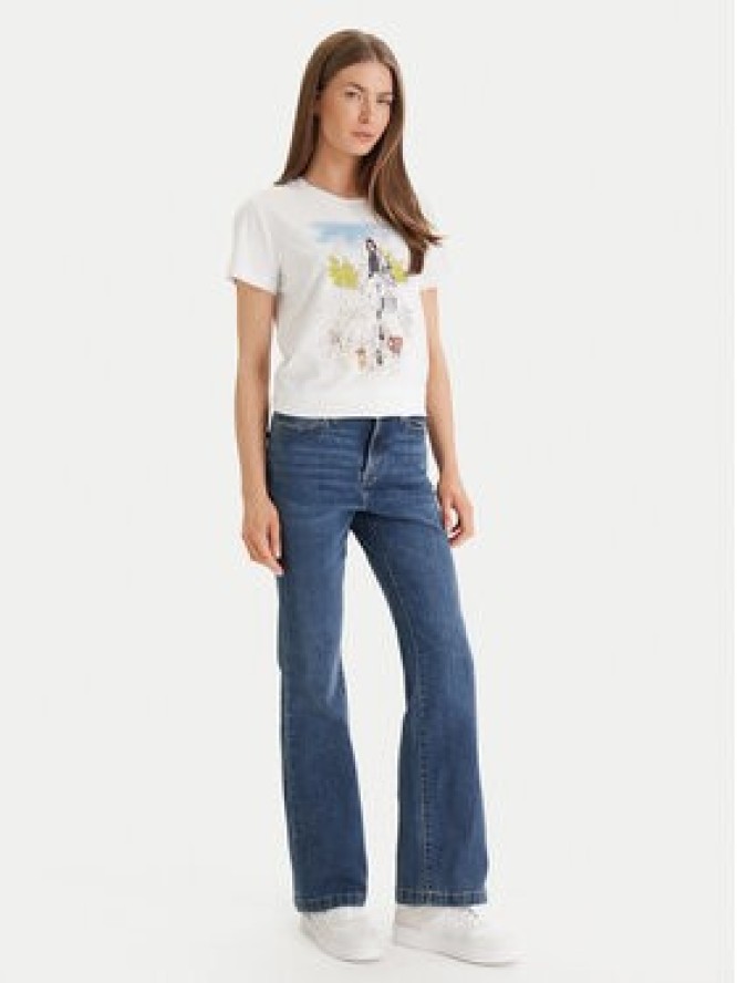 DKNY Jeansy DJ5M4005 Niebieski Flare Fit