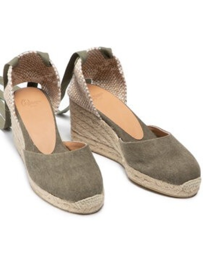 Castañer Espadryle Carina/6/002 21644-414 Zielony