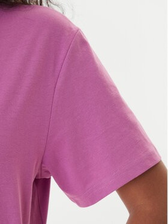 Kappa T-Shirt Frega 351M1KW Fioletowy Regular Fit