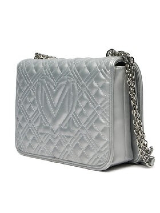 LOVE MOSCHINO Torebka JC4000PP1MLA196B Srebrny