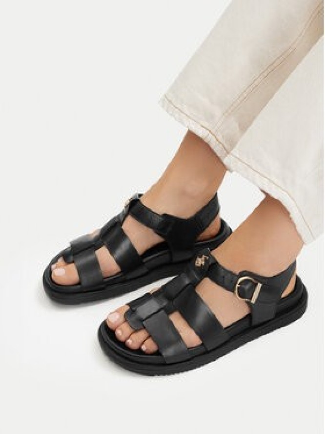 Beverly Hills Polo Club Sandały EO-WI16-SERDINIA-03 Czarny