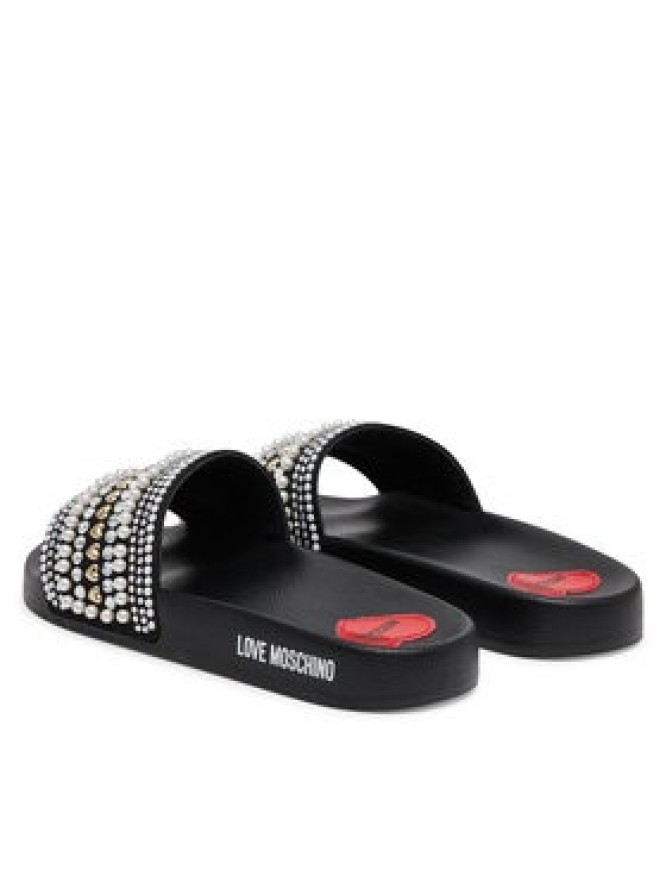 LOVE MOSCHINO Klapki JA28352G0MJAA000 Czarny