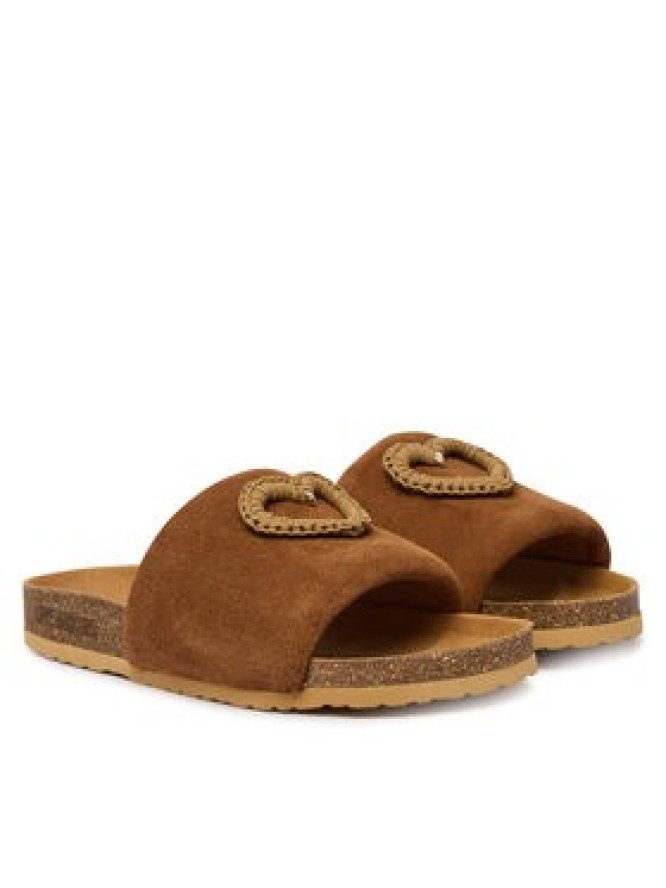 LOVE MOSCHINO Klapki JA28363G0OIG5200 Brązowy